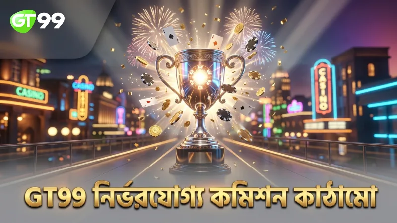 কমিশন কাঠামোতে GT99 স্বচ্ছতা ও নির্ভরযোগ্যতা প্রদান করে