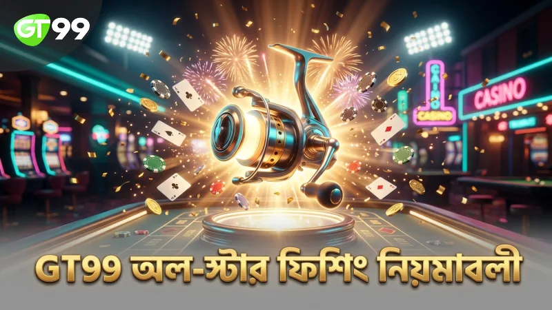 GT99 প্ল্যাটফর্মে অল-স্টার ফিশিং গেমের মৌলিক নিয়মাবলী বোঝা প্রয়োজন।