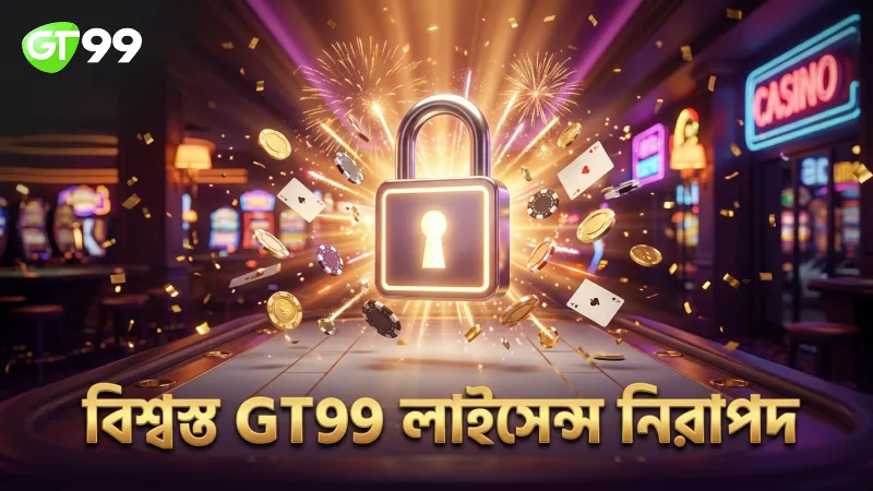 বিশ্বস্ত লাইসেন্স ও সুরক্ষা GT99 প্ল্যাটফর্মে অটুট