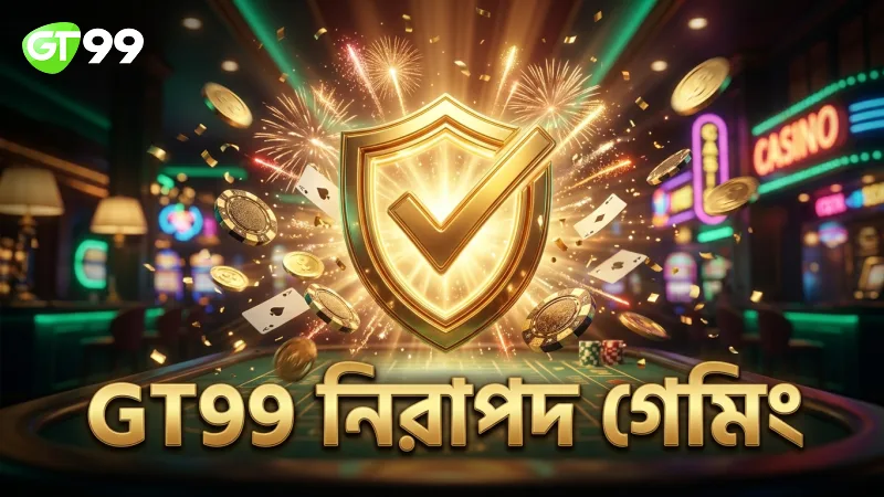 GT99 প্ল্যাটফর্মে নিরাপদ ও দায়িত্বশীল গেমিং নিশ্চিত।