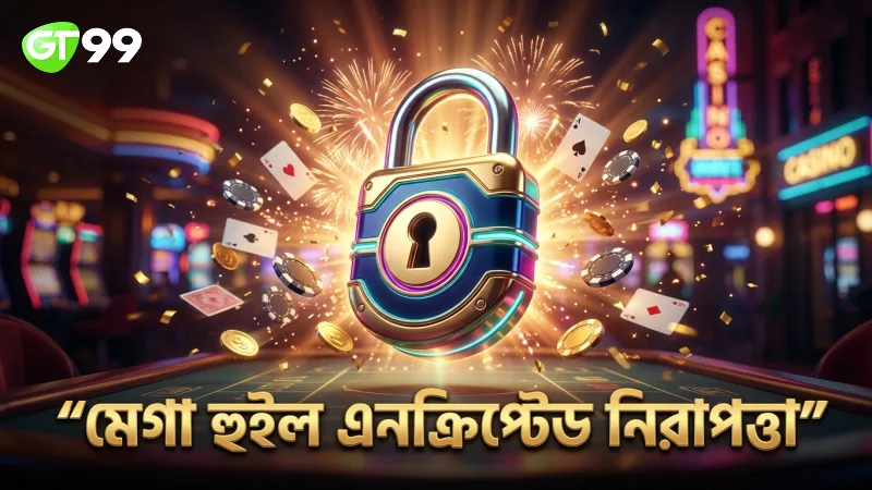 মেগা হুইল স্পিনের এনক্রিপ্টেড নিরাপত্তা যাচাই