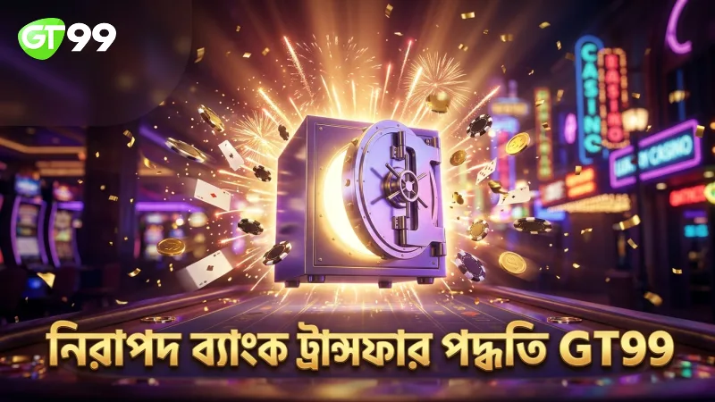 ব্যাংক ট্রান্সফার পদ্ধতির নিরাপত্তা নিশ্চিত।