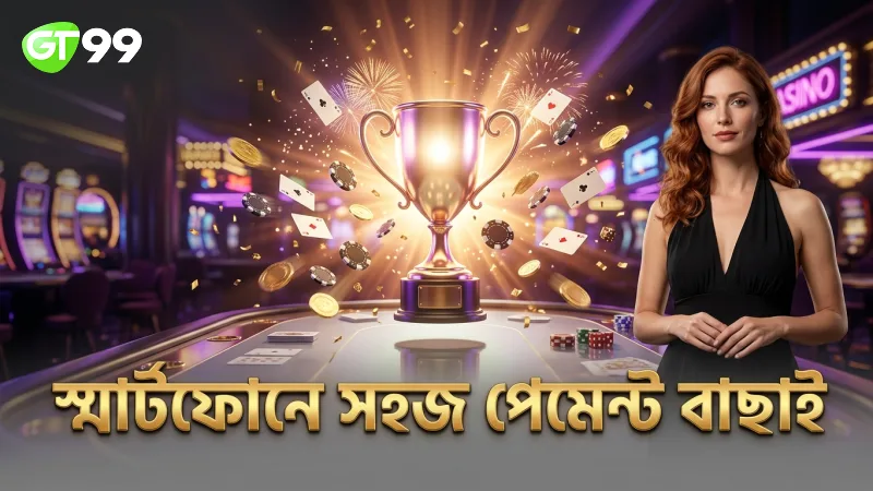 স্মার্টফোনে পেমেন্ট পদ্ধতি বাছাই সুবিধাজনক।