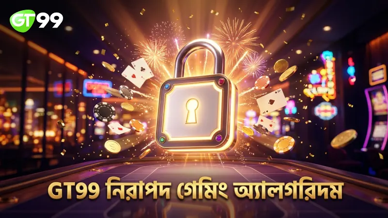 GT99 প্ল্যাটফর্মে প্রুভলি ফেয়ার অ্যালগরিদম নিশ্চিত করে নিরাপত্তা।