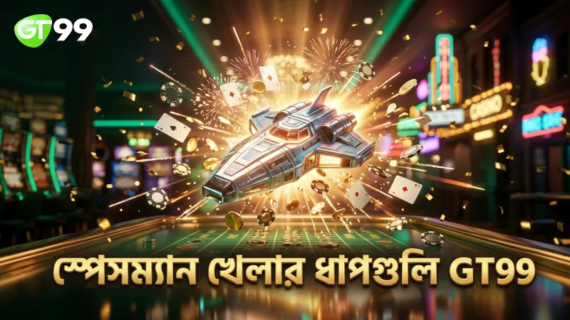 স্পেসম্যান গেমের ধাপগুলি সাবধানে অনুসরণ করুন
